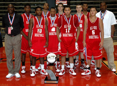 AAU 16U Boys Basketball DI Championship Game and Awards